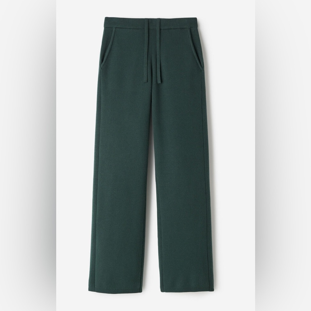 Roots Bowen knit pants, wide leg